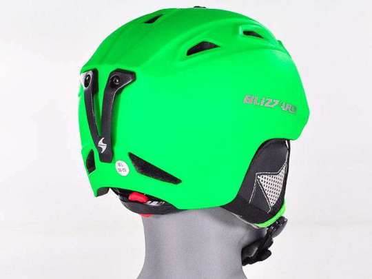 Kask Blizzard Demon Ski Helmet Neon Green Matt
