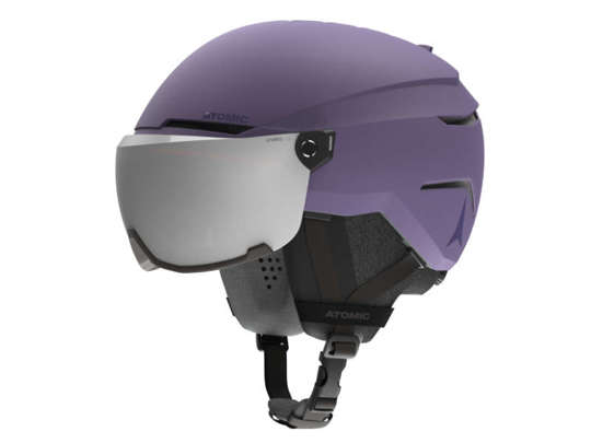 Kask z przyłbicą szybą Atomic Savor Visor Stereo Light Purple 2024
